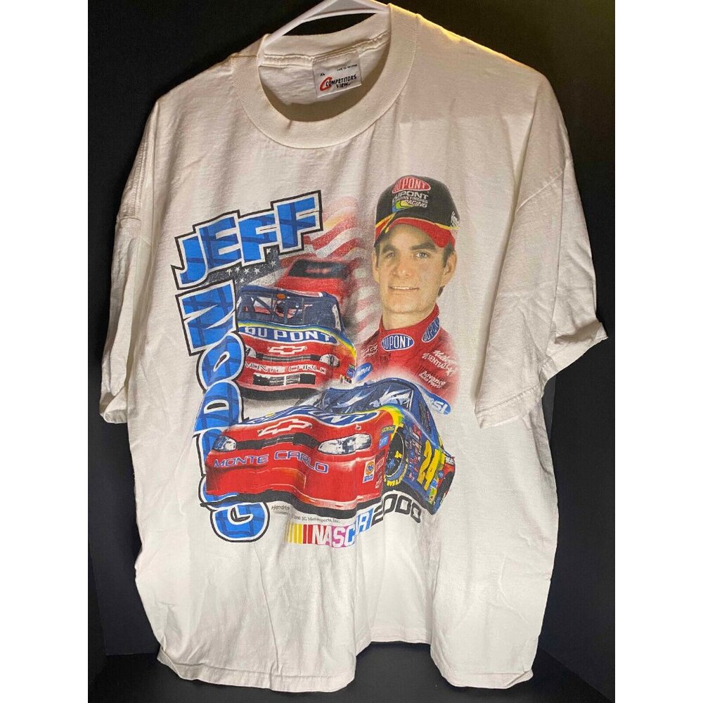 Vtg Jeff Gordon Racing Competitors View Nascar Winston Cup 2000 Mens XL T-Shirt